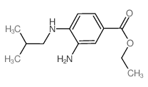 Ethyl 3-amino-4-(isobutylamino)benzoate Structure