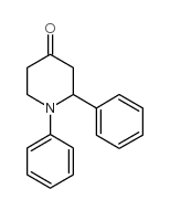 1-N-PHENYL-2-PHENYL-PIPERIDIN-4-ONE Structure