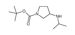 (S)-3-CHLORO-PYRROLIDINE-1-CARBOXYLIC ACID TERT-BUTYL ESTER Structure