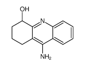 9-amino-1,2,3,4-tetrahydroacridin-4-ol Structure