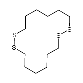 1,2,9,10-tetrathiacyclohexadecane结构式