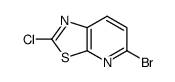 5-溴-2-氯噻唑并[5,4-b]吡啶结构式