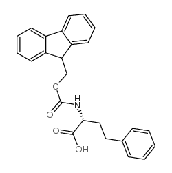 N-芴甲氧羰基-D-高苯丙氨酸结构式