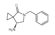 (S)-7-Amino-5-benzyl-5-azaspiro[2.4]heptan-4-one结构式