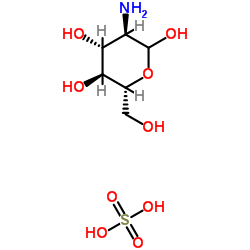 D-Glucosamine sulphate structure