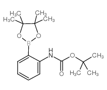 (2-boc-aminophenyl)boronic acid, pinacol ester Structure
