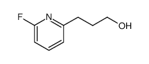 2-Pyridinepropanol,6-fluoro-(9CI) structure