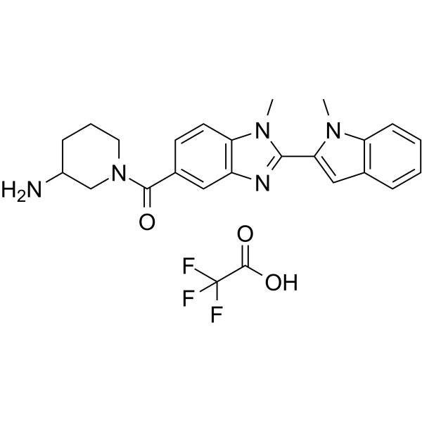 GSK121 (trifluoroacetate salt)结构式