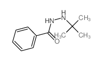 Benzoic acid,2-(1,1-dimethylethyl)hydrazide Structure