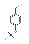 4-(trifluoromethoxy)benzyl mercaptan Structure