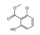 2-氯-6-羟基苯甲酸甲酯结构式
