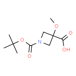 1-[(叔丁氧基)羰基] -3-甲氧基氮杂环丁烷-3-羧酸图片