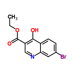 7-溴-4-羟基喹啉-3-甲酸乙酯图片