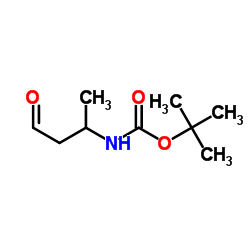 (4-氧代丁-2-基)氨基甲酸叔丁酯结构式