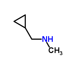 1-环丙基-N-甲基甲胺结构式