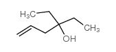 3-乙基-5-己烯-3-醇结构式