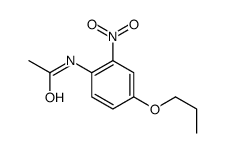 N-(2-nitro-4-propoxyphenyl)acetamide Structure