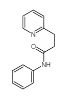 N-phenyl-3-pyridin-2-yl-propanamide Structure