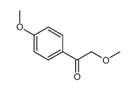 2-methoxy-1-(4-methoxyphenyl)ethanone结构式