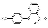 2-(4-methylphenoxy)benzoic acid结构式