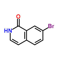 7-Bromo-1(2H)-isoquinolinone Structure