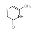5-methyl-4H-1,4-thiazin-3-one结构式