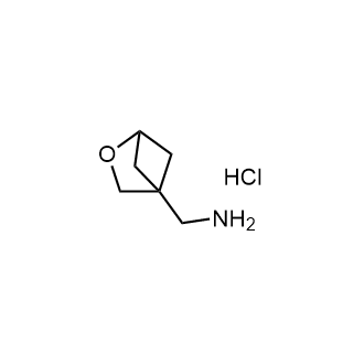 (2-氧杂双环[2.1.1]己烷-4-基)甲胺盐酸盐结构式