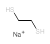 1,2-Ethanedithiol,disodium salt (8CI,9CI) structure