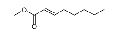 methyl 2-octenoate Structure