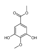 3,5-二羟基-4-甲氧基苯甲酸甲酯结构式