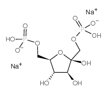 d-fructose 1,6-diphosphate, disodium salt Structure