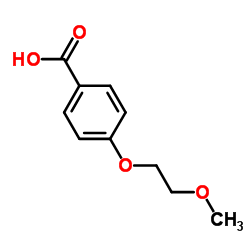 4-(2-Methoxyethoxy)benzoic acid Structure