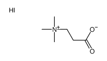2-carboxyethyl(trimethyl)azanium,iodide结构式