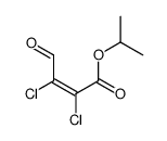 3,4-二氯-5-(1-甲基乙氧基)-2(5H)-呋喃酮结构式