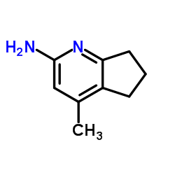 5H-Cyclopenta[b]pyridin-2-amine,6,7-dihydro-4-methyl-(9CI) Structure