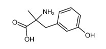 3-hydroxy-alpha-methyl-3-phenylalanine结构式