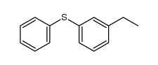 3-ethylphenyl phenyl sulfide Structure