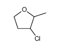 2-methyl-3-chlorotetrahydrofuran Structure