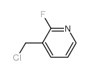 3-(氯甲基)-2-氟吡啶结构式