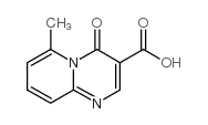 6-甲基-4-氧代-4H-吡啶并[1,2-a]嘧啶-3-羧酸结构式