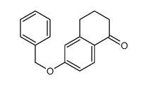 6-(苄氧基)-3,4-二氢萘-1(2H)-酮结构式