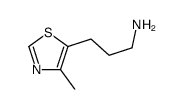 3-(4-Methyl-1,3-thiazol-5-yl)-1-propanamine Structure