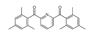 [6-(2,4,6-trimethylbenzoyl)pyridin-2-yl]-(2,4,6-trimethylphenyl)methanone结构式
