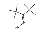 di-tert-butyl ketone hydrazone Structure