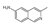 3-methylisoquinolin-6-amine Structure