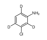 3-氯苯胺-D3结构式