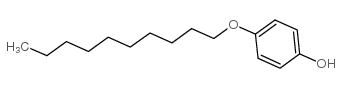 4-癸氧基苯酚结构式