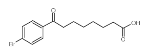 8-(4-bromophenyl)-8-oxooctanoic acid结构式