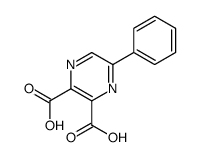 5-phenylpyrazine-2,3-dicarboxylic acid结构式