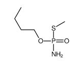 1-[amino(methylsulfanyl)phosphoryl]oxybutane结构式